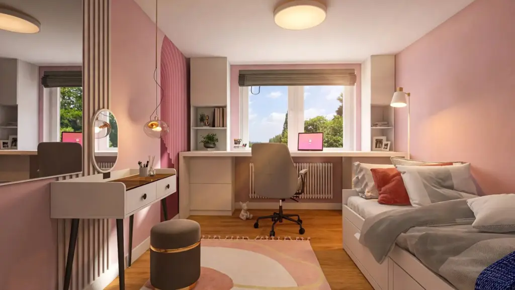 Modern Kids' Room – 3D render 2 of 3