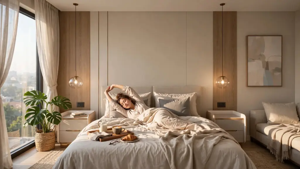 Luxury Master Bedroom – 3D render 6 of 6