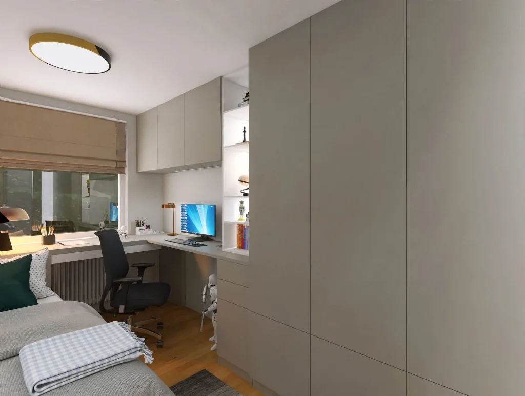 Complete Apartment – 3D render 24 of 28