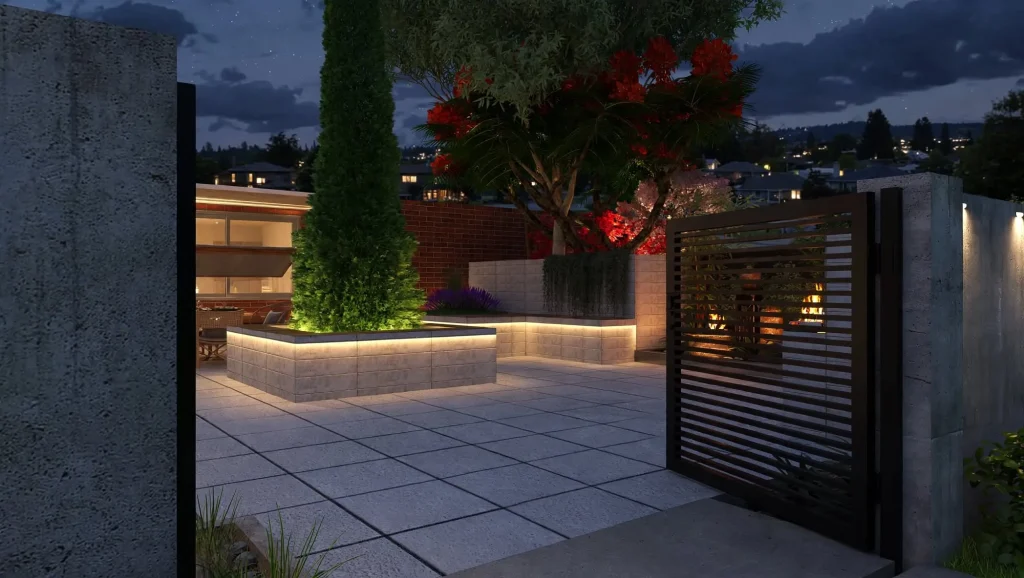 Garden & Terrace – 3D render 3 of 8