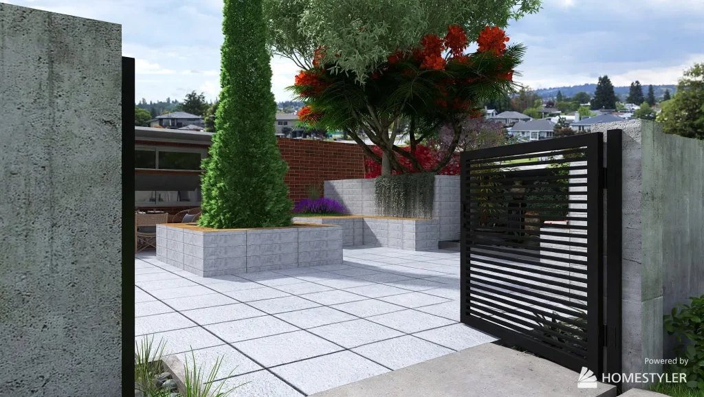 Garden & Terrace – 3D render 2 of 8