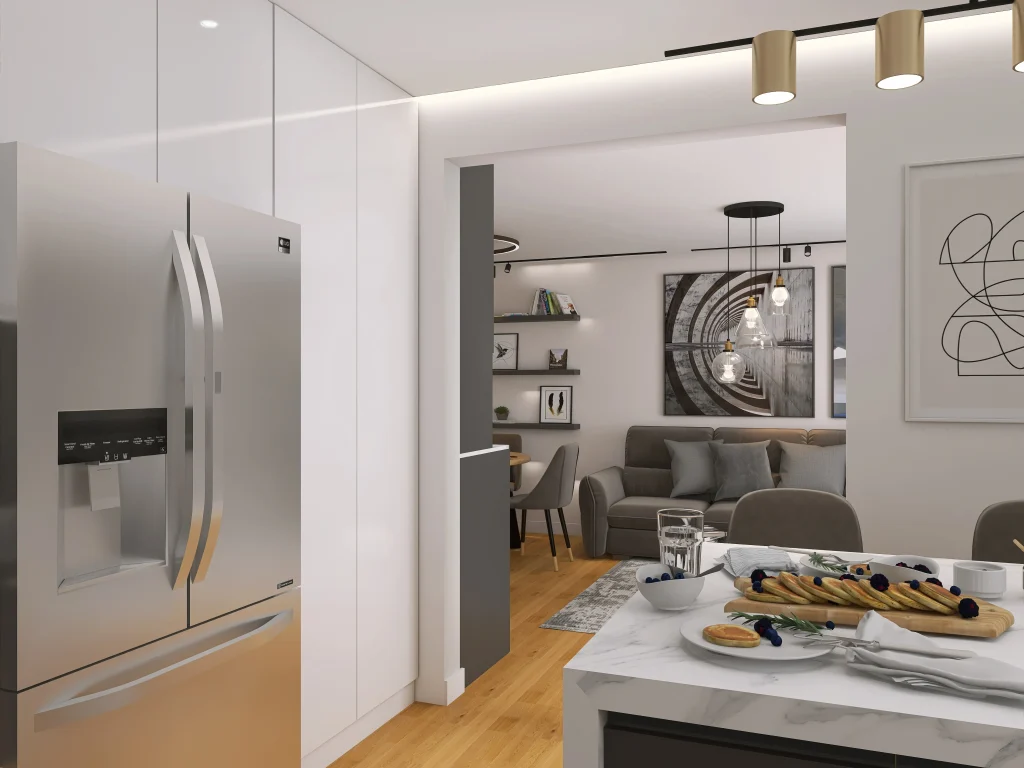 Complete Apartment – 3D render 8 of 28