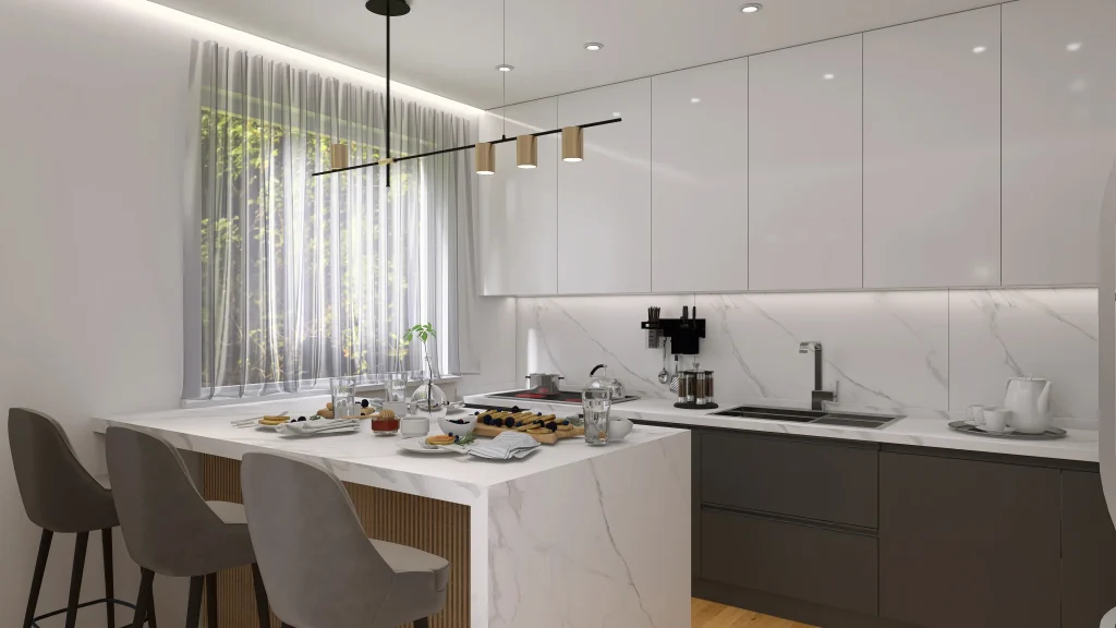 Complete Apartment – 3D render 6 of 28