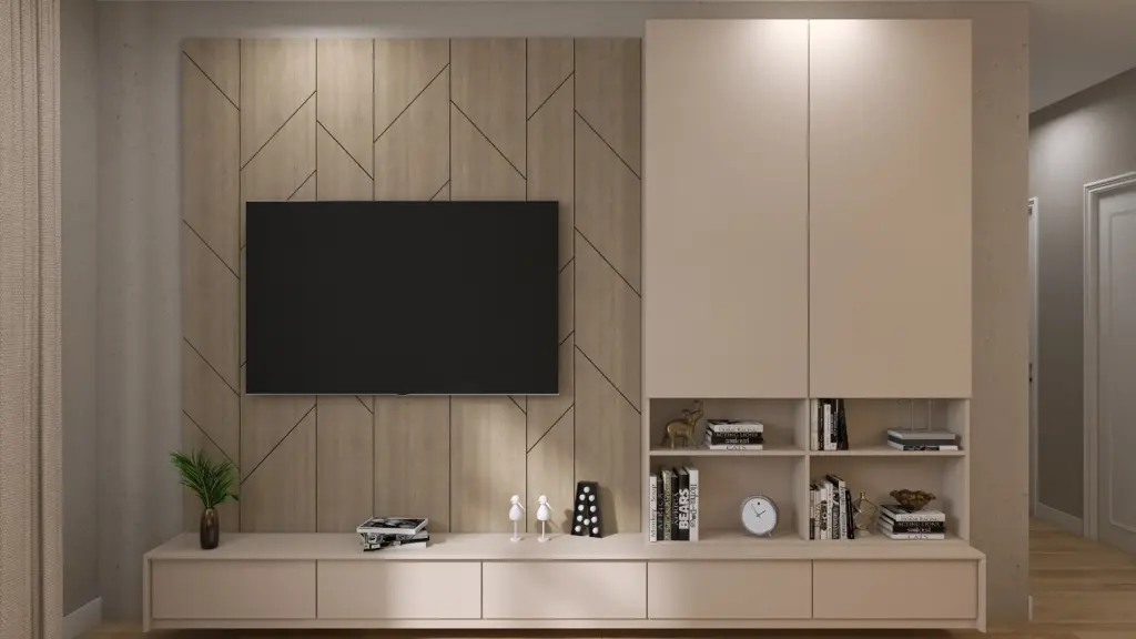 Luxury Living Room – 3D render 6 of 6