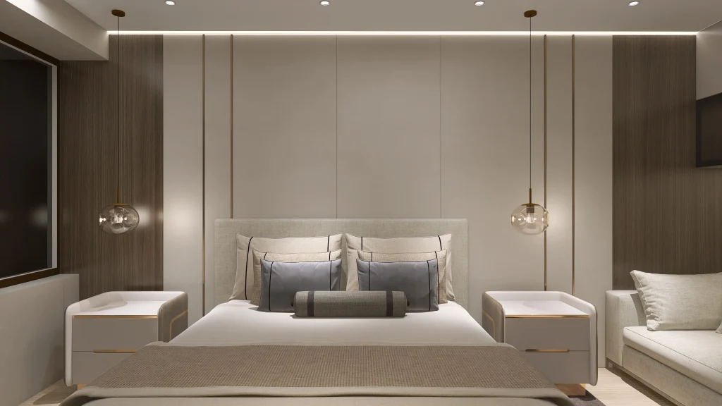 Bedroom Interiors – interior 3D visualization by Zorica Beko