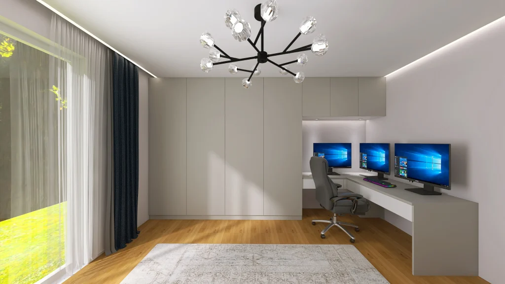 Complete Apartment – 3D render 14 of 28